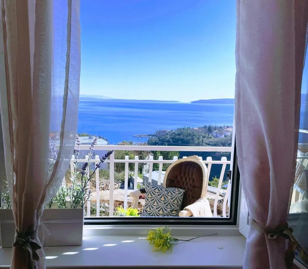 Cozy Apartment Bosnjak Near Opatija, With Sea View Terrace, Air Condition, Free Private Parking Ičići