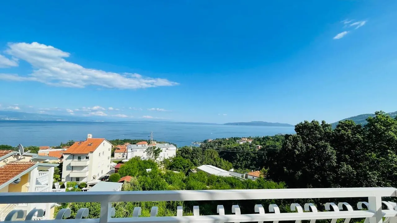 Cozy Apartment Bosnjak Near Opatija, With Sea View Terrace, Air Condition, Free Private Parking Ičići Kroatien